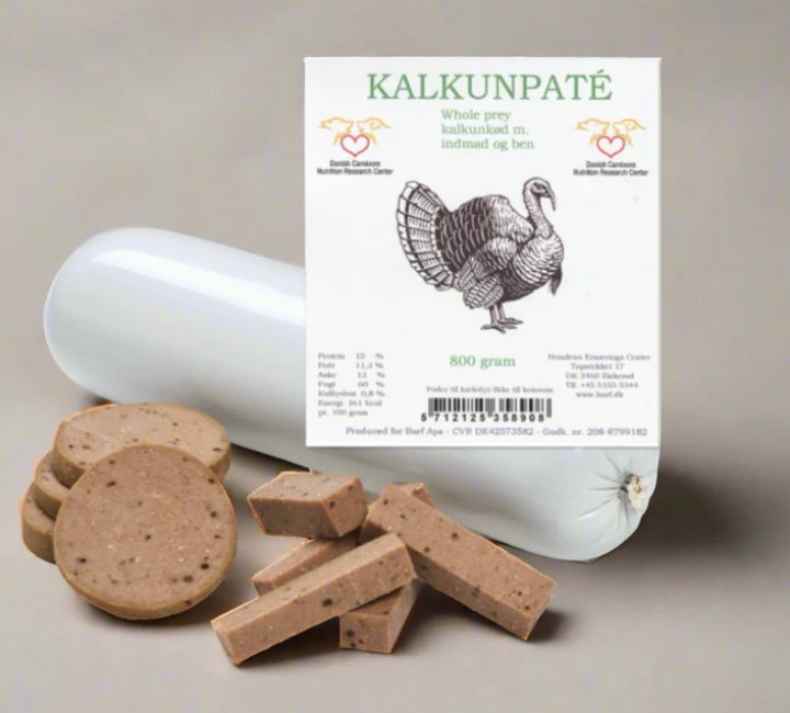 Kalkúnapaté m/ innmat og beinum - 800gr