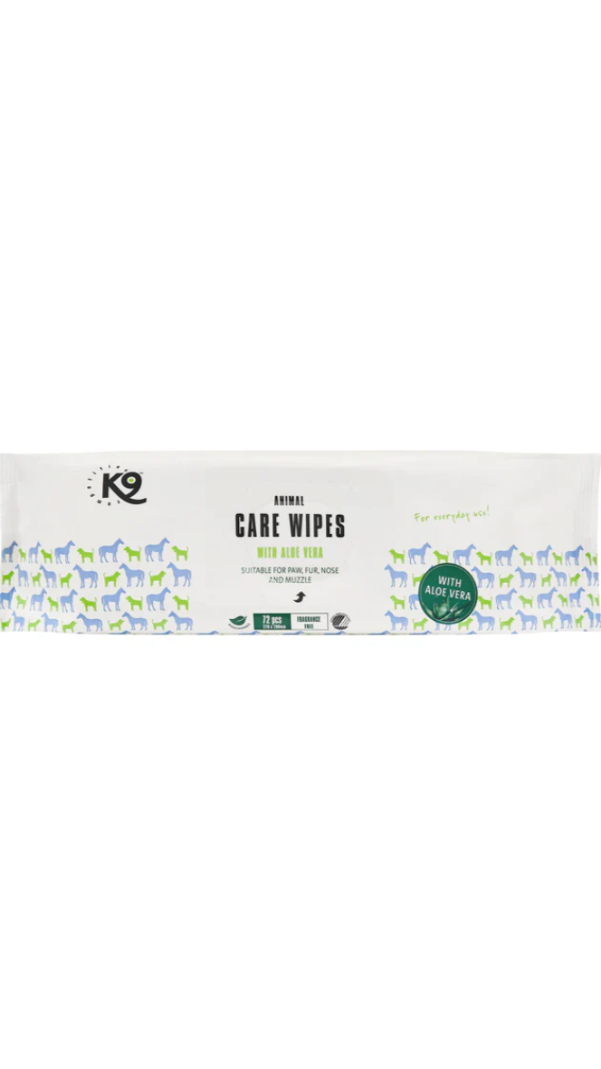 K9 Care Wipes - Blautþurrkur