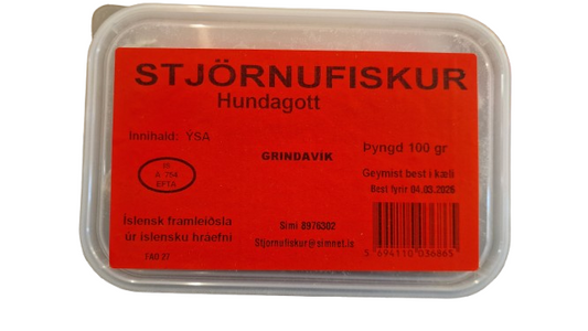 Stjörnufiskur Hundagott 100gr